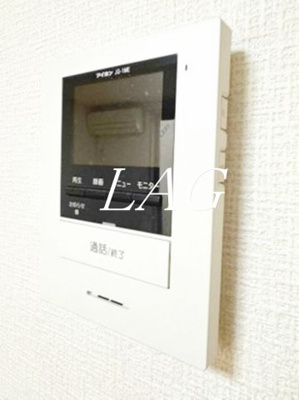 【セキュリティ】 | メゾン希Ⅱ | モニター付きインターホンです。
