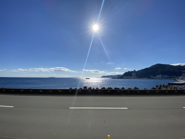 フジタ第二熱海マンションのバルコニー|バルコニーからの眺望