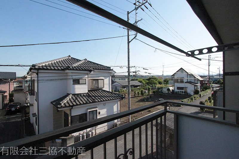 サンライズBの展望|陽を遮る建物もなく、圧迫感のない眺望