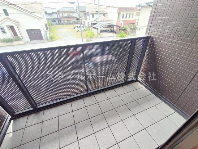 セルリアンコートEのバルコニー