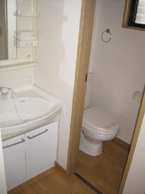 リトルハイツＢの洗面所