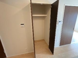 (仮称)　柏市若柴　新築アパートの収納|※完成イメージです ※現況優先