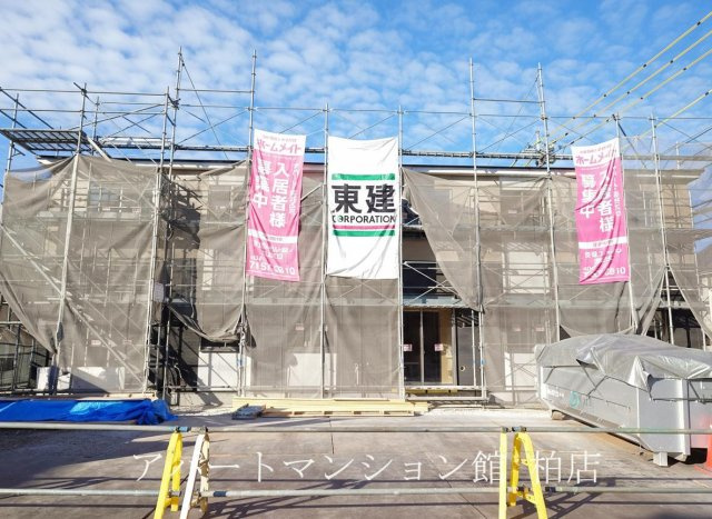 (仮称)　柏市若柴　新築アパートのエントランス|※完成イメージです ※現況優先