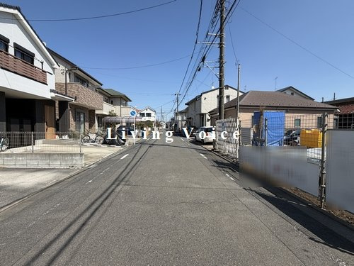 【前面道路含む現地写真】 | 【仲介手数料０円】相模原市中央区弥栄1丁目1期　新築一戸建て　 | 【仲介手数料０円】相模原市中央区弥栄1丁目1期　新築一戸建て　
