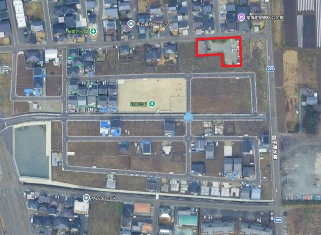 原水大型開発分譲地/隣地の地図
