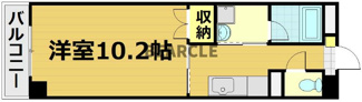 【間取り】 | エリーフラッツ京町