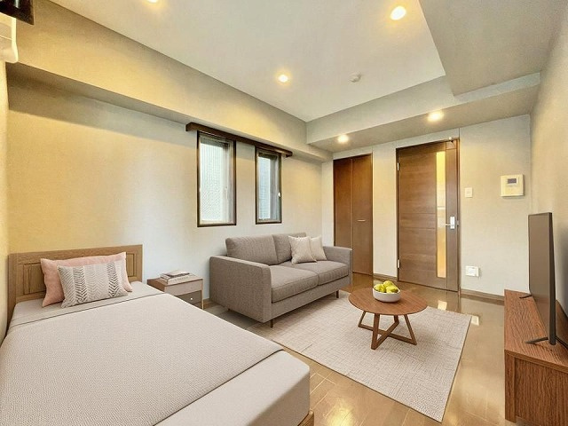 GRANDEシエナ本町の洋室|※内装画像はCG加工しており家具・家電・小物は付帯しません