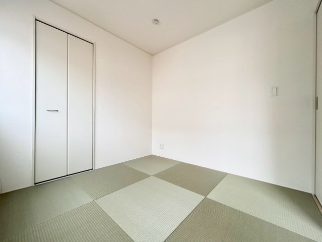 見沼区宮ヶ谷塔第1　新築戸建　クレイドル01の和室|1階和室：4.5帖