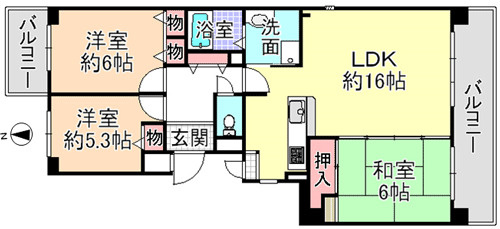 【間取り】 | リベラス21  4棟