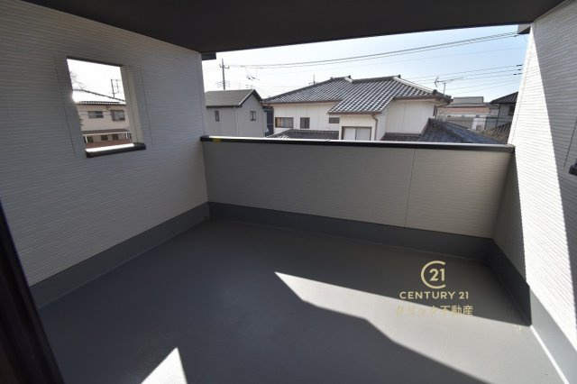ケイアイフィット　水戸市元吉田町　14期 　1のバルコニー|お部屋から出られるバルコニーです。ちょっと気分転換に外の景色を眺めて深呼吸もいいですね。