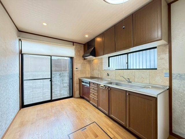 突抜町の洗面所