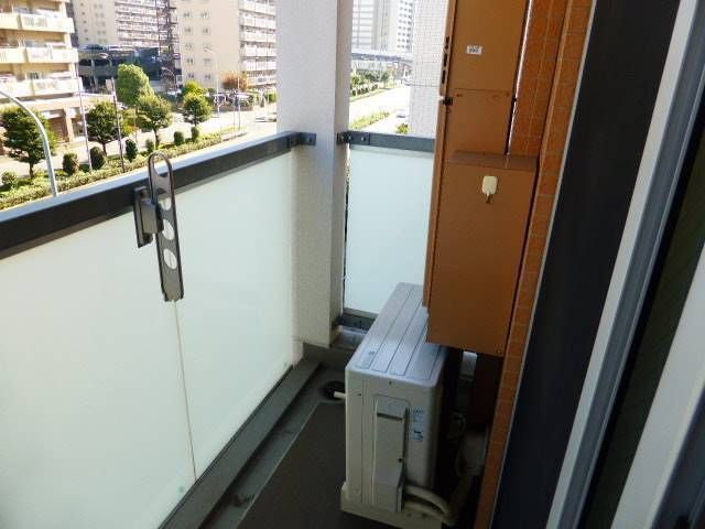 リヴシティ大島イーストのバルコニー