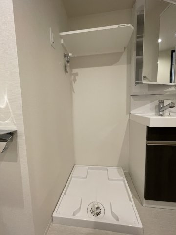 室内に洗濯機置けます