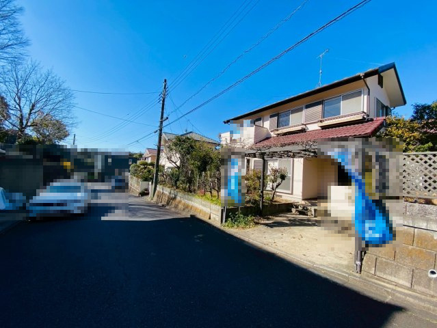 成田市宗吾　中古戸建の前面道路含む現地写真