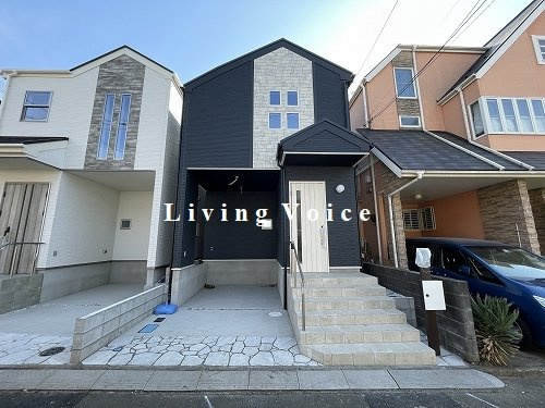 【外観】 | 【仲介手数料０円】藤沢市湘南台1丁目　新築一戸建て　全2棟 | 1号棟　藤沢市湘南台1丁目　新築一戸建て　全2棟