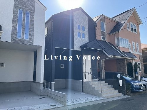 【外観】 | 【仲介手数料０円】藤沢市湘南台1丁目　新築一戸建て　全2棟 | 1号棟　藤沢市湘南台1丁目　新築一戸建て　全2棟