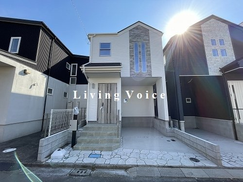 【外観】 | 【仲介手数料０円】藤沢市湘南台1丁目　新築一戸建て　全2棟 | ２号棟　藤沢市湘南台1丁目　新築一戸建て　全2棟