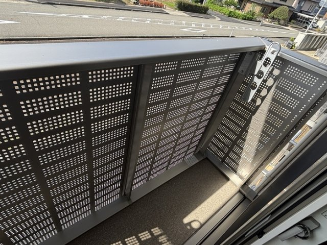 グランドゥール東森田のバルコニー