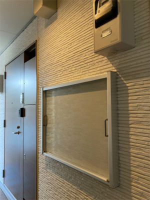 グレイス北戸田のエントランス