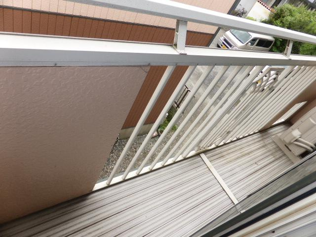 ロータスハイツ　Ｂのバルコニー