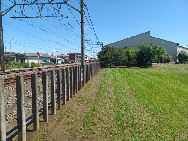 東松山市松葉町４丁目の売地の外観