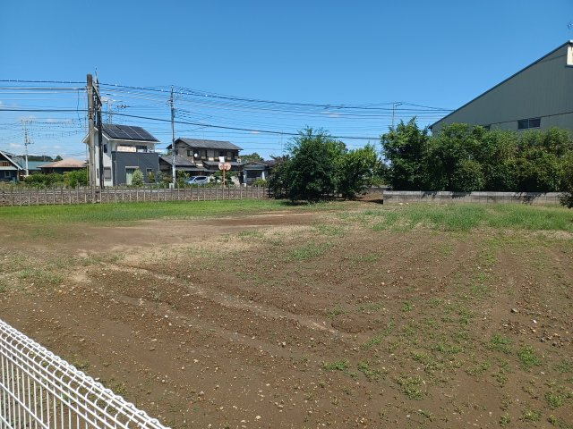 東松山市松葉町４丁目の売地の外観