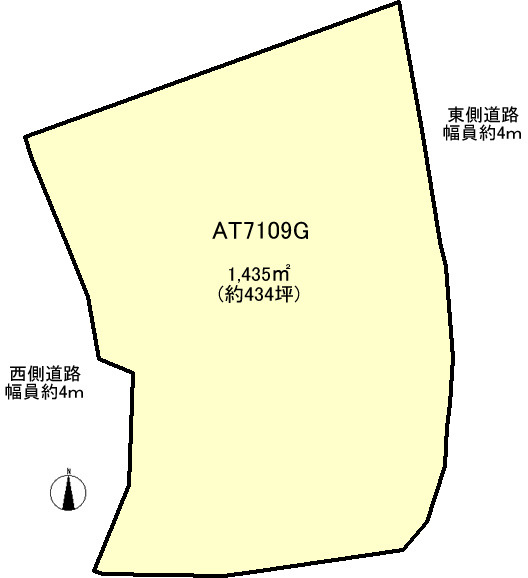 熱海市　緑ガ丘町の土地図