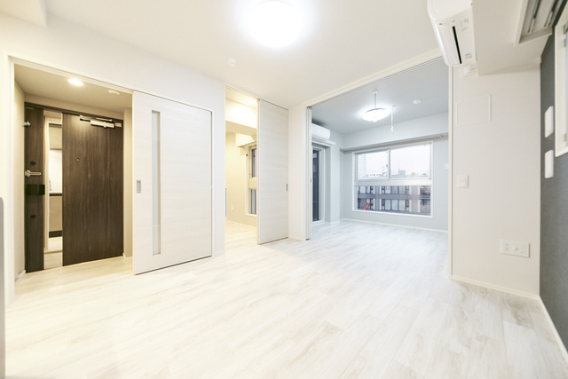 ザ・ライオンズフォーシア八丁堀の居間・リビング|※写真は同タイプ住戸です。