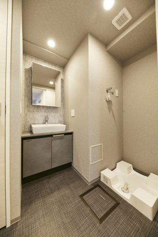 ザ・ライオンズフォーシア八丁堀の洗面所|※写真は同タイプ住戸です。