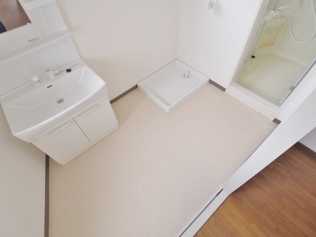レジデンス曙の独立洗面台