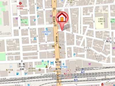 【地図】 | レジディア亀戸