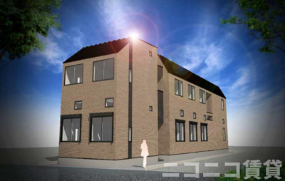 【外観パース】 | ブルーレースアゲート | 建設中のため