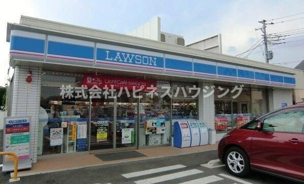 シャイン　ヴィレッジの周辺|ローソン松戸五香店まで450m