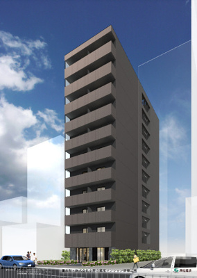 【外観パース】 | オークレジデンス亀沢