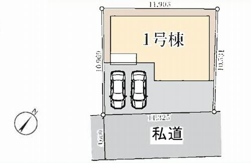 【区画図】 | 【仲介手数料０円】伊勢原市岡崎　新築一戸建て | 【仲介手数料０円】伊勢原市岡崎　新築一戸建て