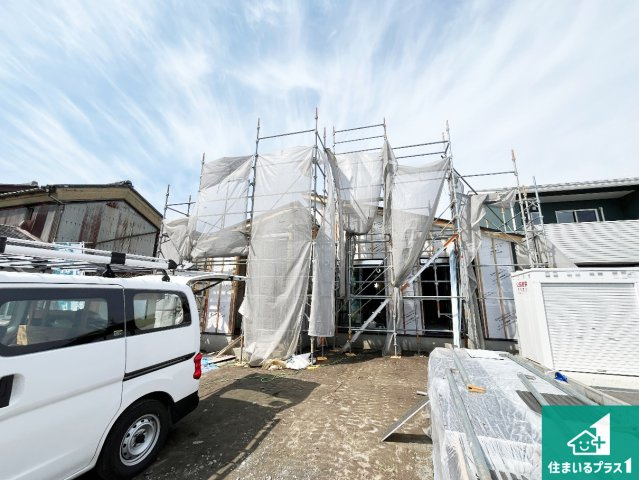 近江八幡市出町　第1期　新築一戸建ての外観|現在建築中！落ち着いた街並みで新生活を始めることが出来そう！周辺の物件も併せてご紹介させて頂きます！