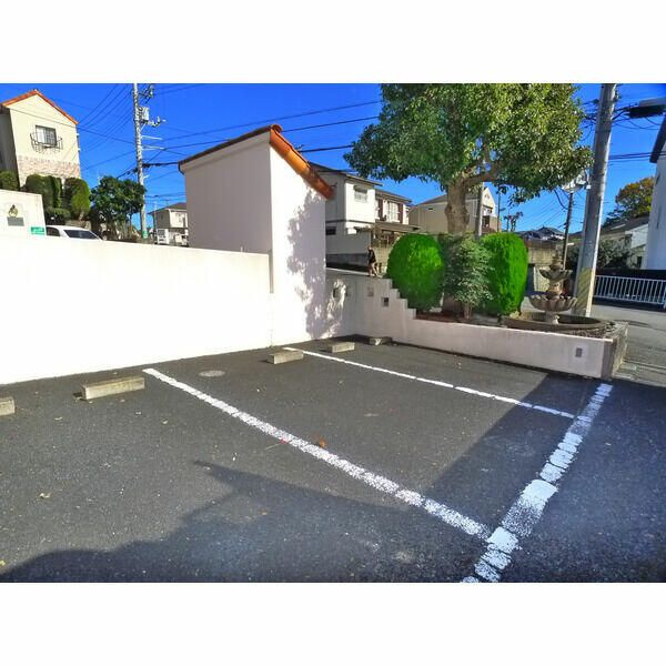 カーサ・ラ・フエンテの駐車場