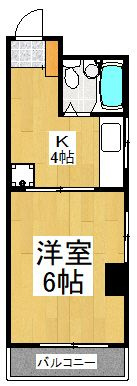 シンセリティ津田の間取り