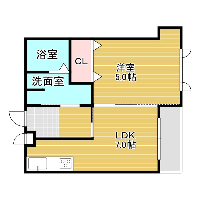 ジュエル曽根東の間取り