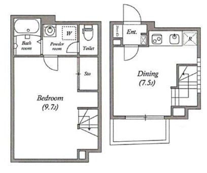 LEGALAND西小山の間取り|間取りです。