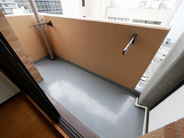 アスヴェル天満橋のバルコニー