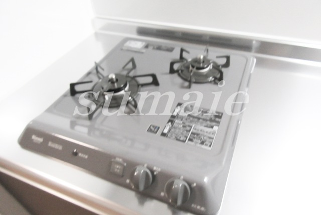 ウラノス小松川のキッチン|二口コンロです！