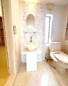 アリスコート上ノ丸の独立洗面台