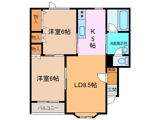 グレイス87の間取り
