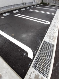 【駐車場】 | ピースフルハイツ　Ａ