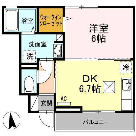 グランドキャニオンの間取り