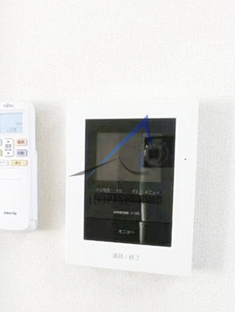 ＭＫハイツのセキュリティ|モニター付インターホンです。