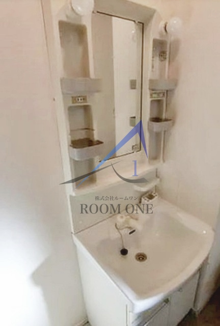 ＭＫハイツの洗面所|洗面台です。