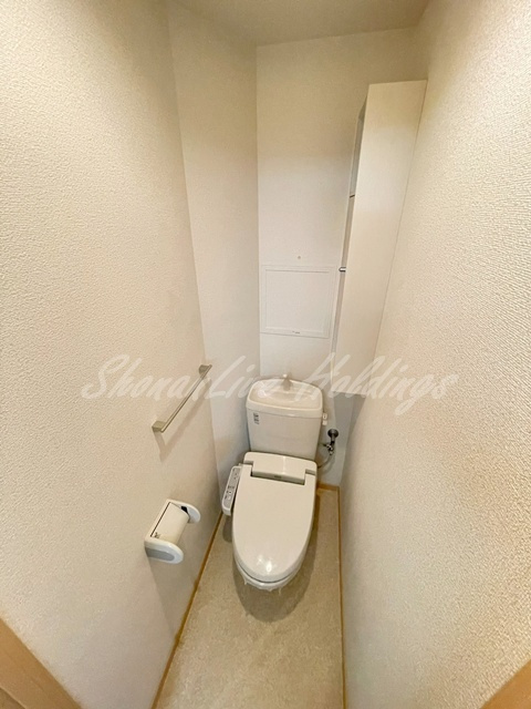 横浜市金沢区六浦２丁目の賃貸マンションのトイレ|嬉しい個室トイレ♪