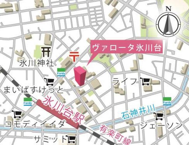 【地図】 | ヴァロータ氷川台
